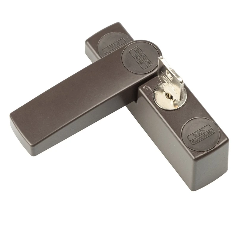 Burg-Wächter Winsafe WS 11 BR SB Window Protection, Brown,42 x 24 x 35 mm, Braun