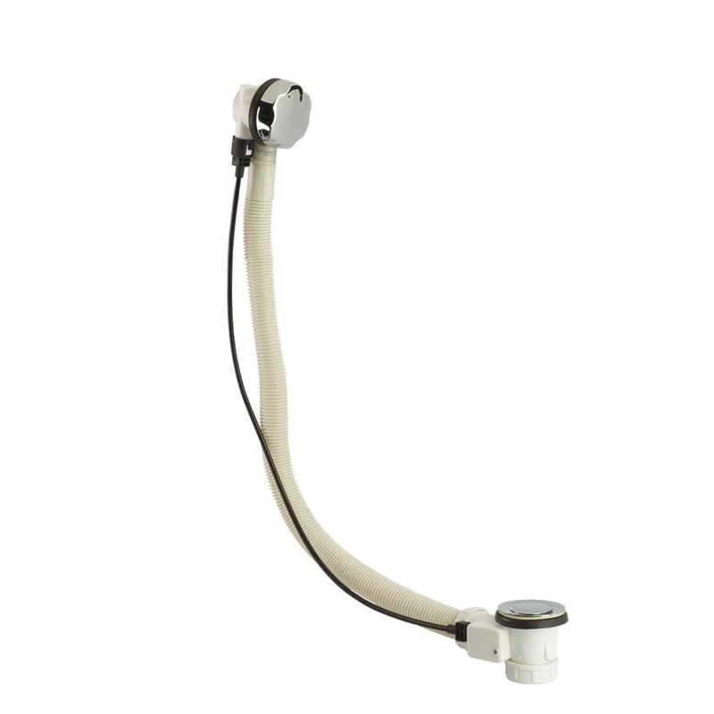 Bristan W BATH06 C Round Pop Up Bath Waste with Overflow , Beige