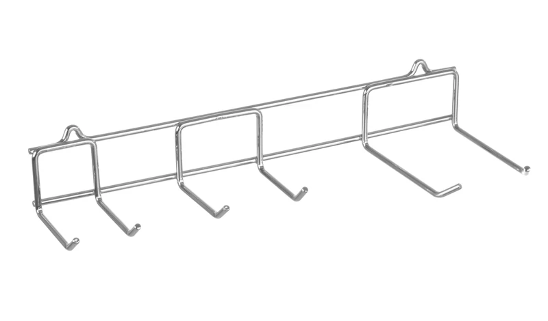 HENDI Wall mounted storage rack, 365x130x(H)70 mm