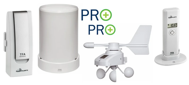 Blooming Weather 31.4005.02 WEATHER HUB Smart Home System Climate/Home-Monitoring System Starter-Set with Weather Station - White