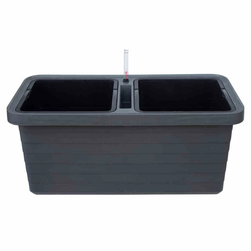 Plastia Berberis Duo 1909728024 Watering Box 78 x 39 x 35 cm Anthracite