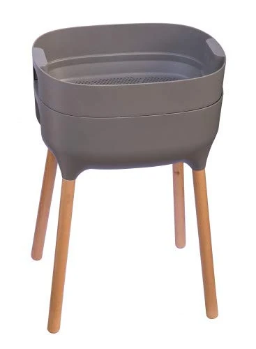 Plastia Urbalive Raised Planter - Light Anthracite