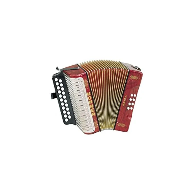 Hohner Erica GC Diatonic Accordion, 42 notes, With a Shoulder Strap, G-C