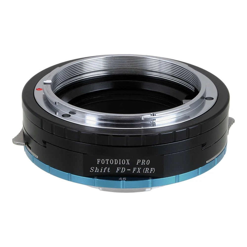 Fotodiox Pro Lens Mount Shift Adapter - Canon FD & FL 35mm SLR lens to Fujifilm X-Series Mirrorless Camera Body