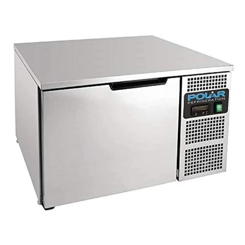 Polar Refrigeration G-Series 450 W Countertop Blast Chiller 8/5 kg, Stainless Steel, Capacity: 3x 2/3 GN, Size: 420(H)x660(W)x650(D)mm, CK640