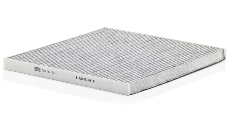 MANN-FILTER CUK 29 001 Cabin Air Filter - Pollen Filter with Activated Carbon - for Cars + Transporters