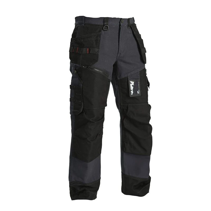 Blakläder 150013208399C56 Size C56 "X1500" Craftsman Trousers - Steel Blue/Black