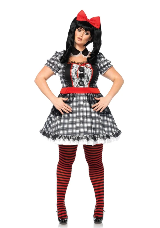 Leg Avenue 85599X Darling Baby Doll Fancy Dress Costume (X-Large/2X-Large, 3-Piece)