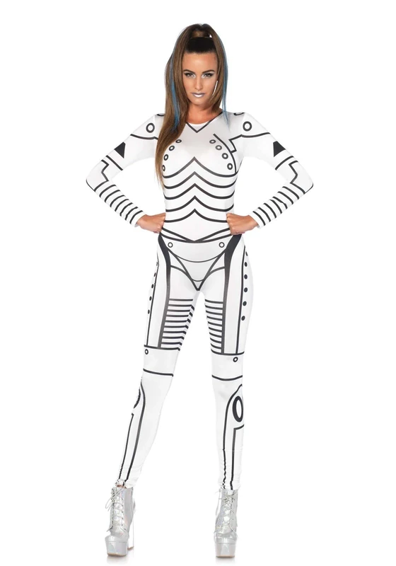 Leg Avenue 86639 "Killer Robot Fancy Dress Costume (Large) - Image 1