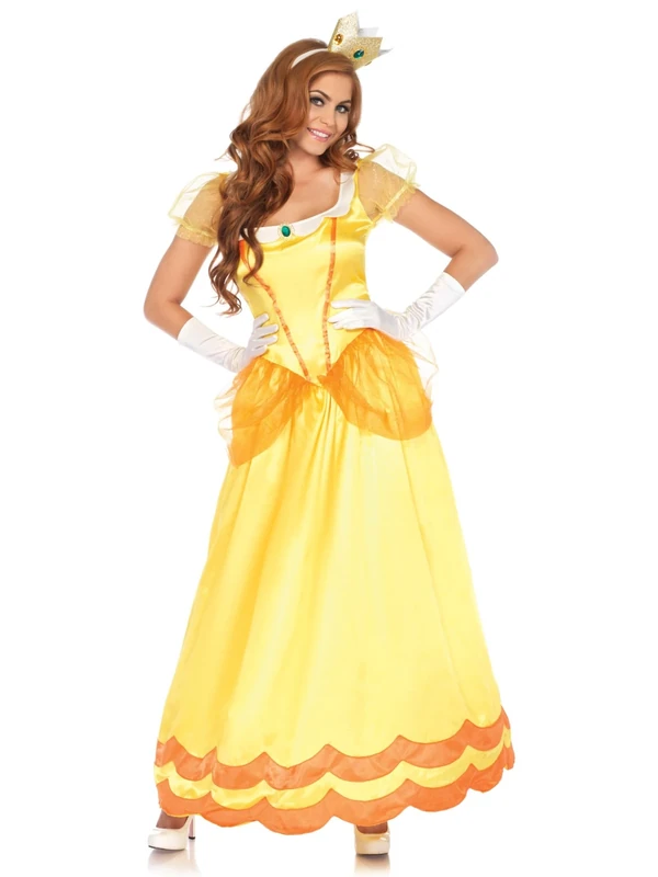Leg Avenue 85559 Yellow Sunflower Princess Costume Movie Adult Sized, Womens, Multi, S