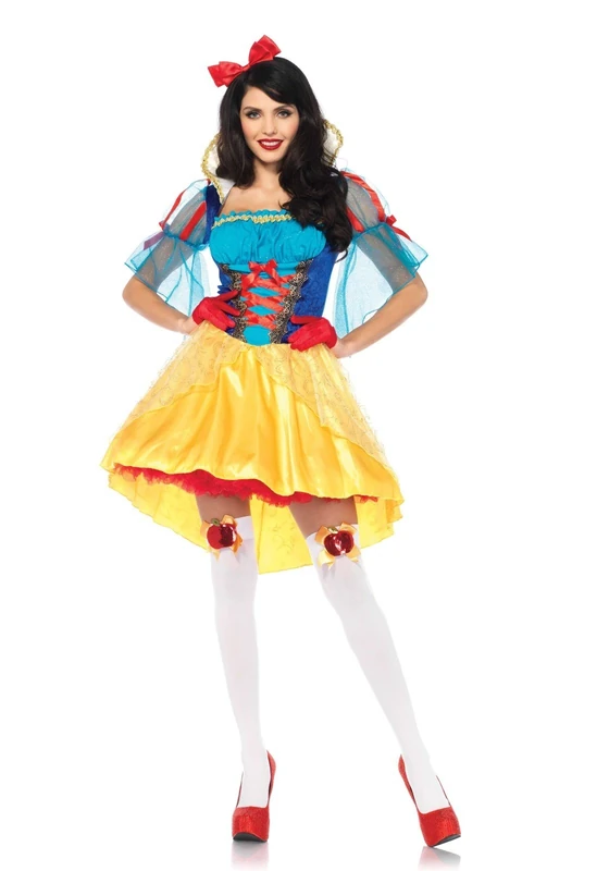 Leg Avenue 85583 "Storybook Snow White Fancy Dress Costume (Medium/Large, 2-Piece)