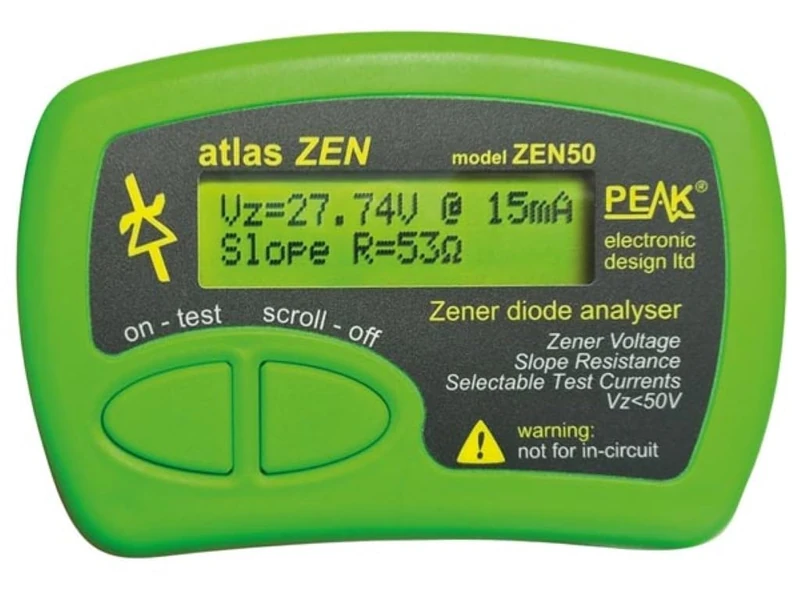 Velleman Analyser Atlas Zen – ZENER DIODES (0 – 50 V) - Image 1