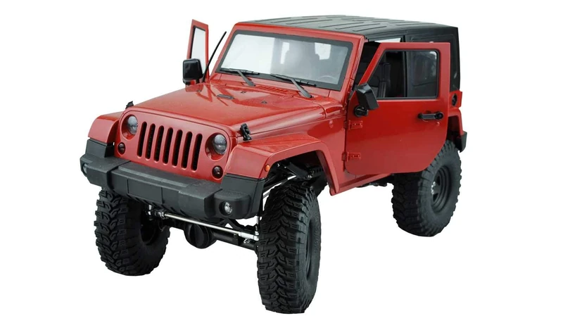 Amewi 22150 AMXrock Crawler Wild/Red + Yellow Realistic Scaled Body