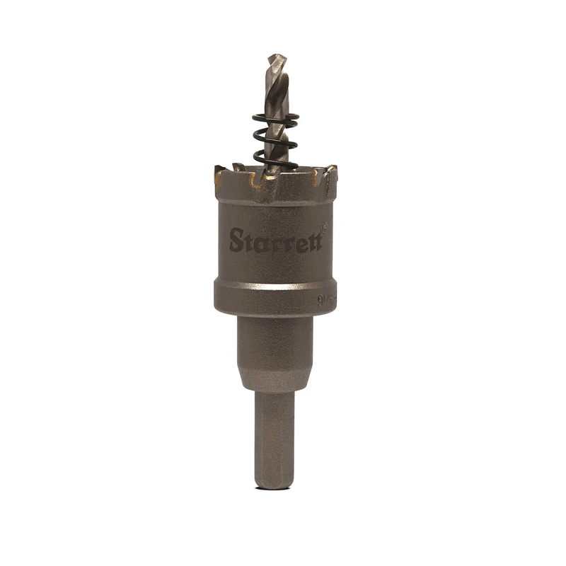 Starrett Carbide Tipped Hole Saw - CTD30 TCT Deep Cut Holesaw Cutter - For Metal Stainless Steel Iron Aluminium - 30mm