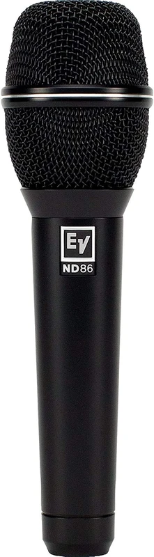 Electro-Voice ND86 Dynamic Supercardioid Vocal Microphone, Black