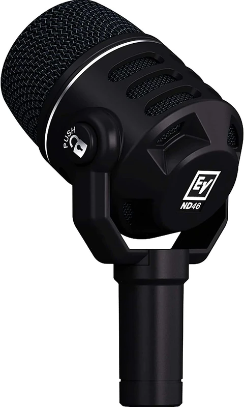 Electro-Voice ND46 Dynamic Supercardioid Instrument Microphone,Black
