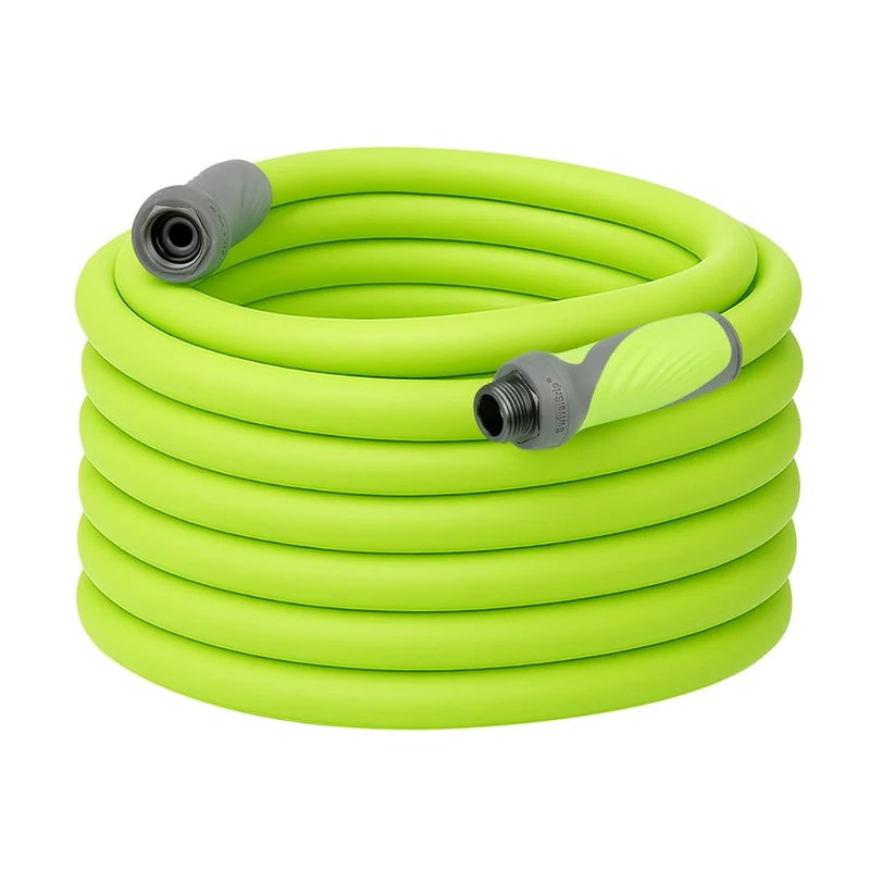 Flexzilla Garden Hose with SwivelGrip, 5/8 in. x 75 ft., Heavy Duty, Lightweight, Drinking Water Safe, ZillaGreen - HFZG575YWS-E