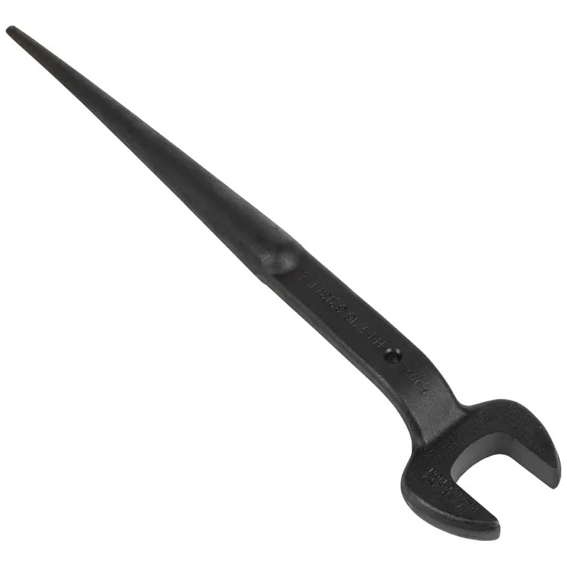 KLEIN TOOLS 3213TT Construction Spud Wrench with Tether Hole, Made in USA, 1-7/16-Inch Nominal Opening, 7/8-Inch Bolt for US Heavy Nut