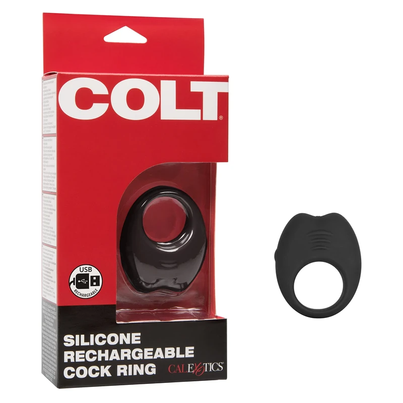 California Exotic Novelties Colt Black Rechargeable Cockring