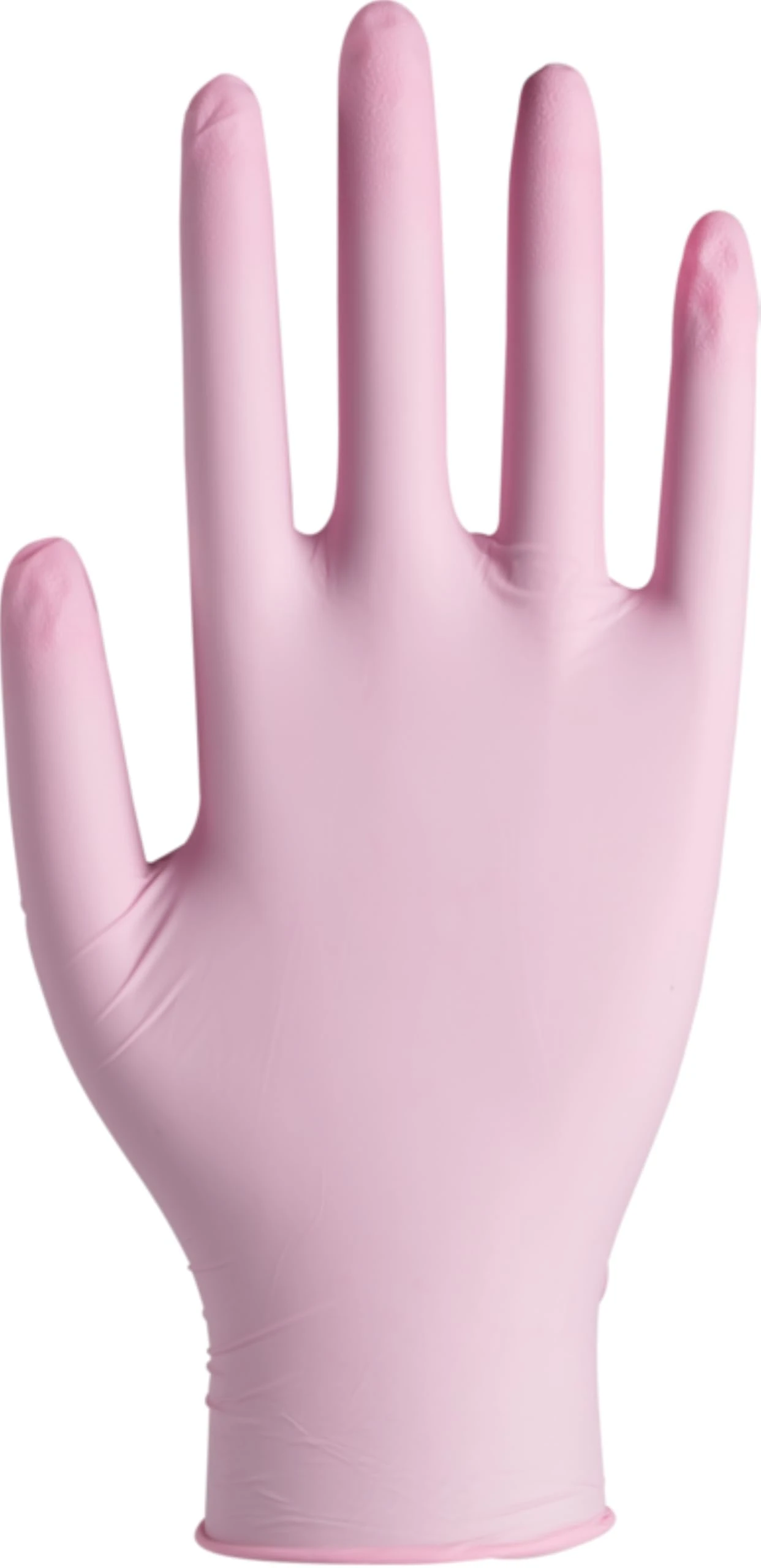 ABENA Pink Disposable Gloves, Small size, Pack of 100 Pairs, Nitrile Gloves, Latex Free, Suitable for Surgical use, Cleaning, Car Deta