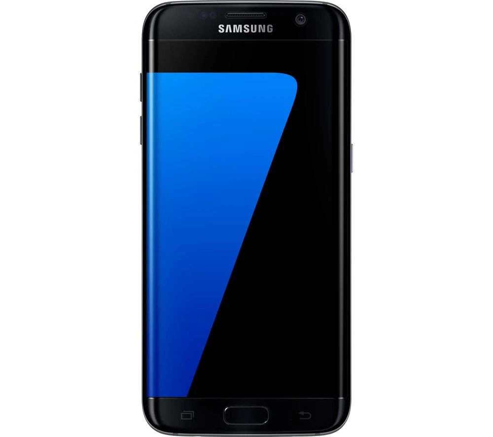 Samsung Galaxy S7 Edge 32GB 5.5in 12MP SIM-Free Smartphone in Black (Renewed)