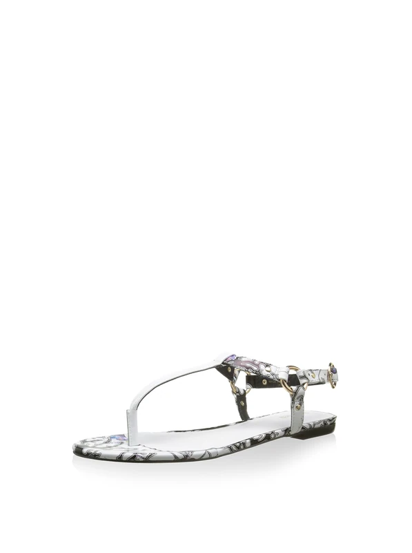 Just Cavalli Women's Toe Separators White/Black, 38 EU