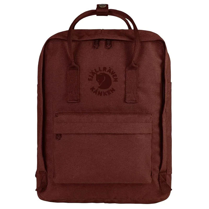 Fjällräven Unisex's Re-Kånken Backpack, Ox Red, 38 x 27 x 13 cm, 16 l