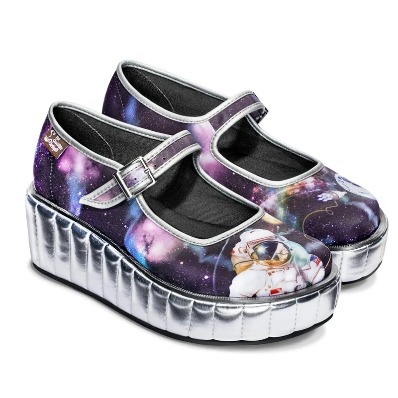 Hot Chocolate Design Chocolaticas Gravity Women's Mary Jane Platform Multicoloured HCD 40