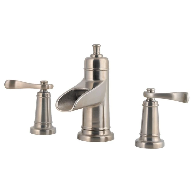 PFISTER LF049YW2K Ashfield 2-Handle 8" Widespread Bathroom Faucet in Brushed Nickel - Image 1