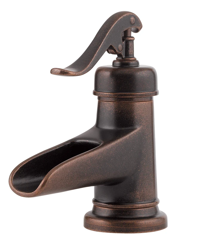 PFISTER LF-042-YP0U LF042YP0U Ashfield Single Control 4" Centerset Bathroom Faucet in Rustic Bronze