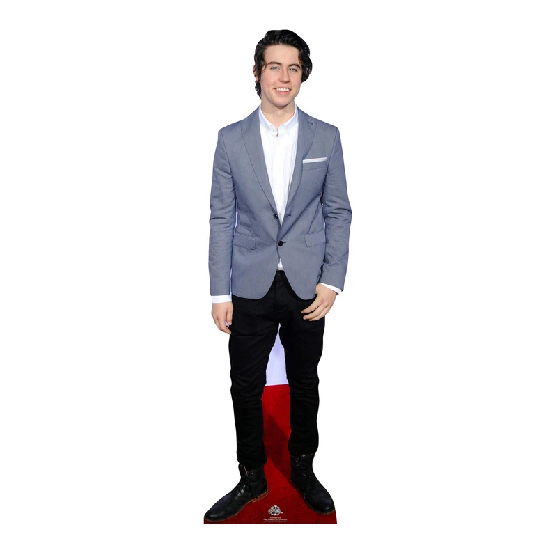 Star Cutouts CS633 Nash Grier Lifesize Cardboard Cutout 179cm – Social Media Star Display, Party Decoration & Fan Gift