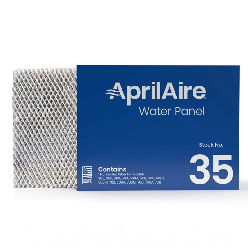 Aprilaire 35 Water Panel for Humidifier Models 350, 360, 560, 568, 600, 700, 760, 768; Pack of 4