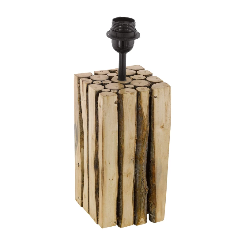 RIBADEO Chalkboard Lamp/1 E27 H-320 HOUT - Image 1