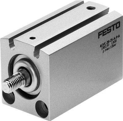 Festo 188060 Model AEVC-6-5-A-P-A Short-Stroke Cylinder