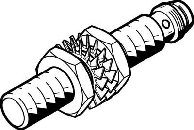 Festo 553537 Model SIEF-M8B-PS-S-L Proximity Sensor