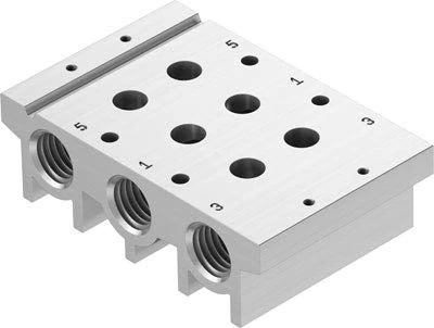 Festo 574461 Model VABM-L1-18S-G38-8 Manifold Rail