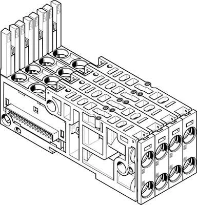 Festo 560981 Model VMPAL-AP-4X10 Sub-Base