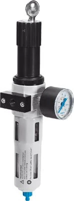 Festo 194816 Filter Regulator Unit, Model LFRS-1/2-D-DI-MAXI