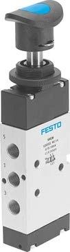 Festo 558414 Model VHEM-P-M52-M-G18 Pushbutton Valve - Image 1