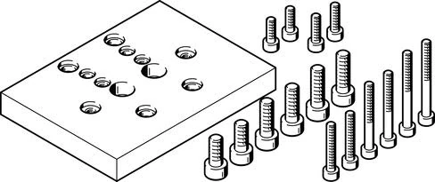 Festo 548786 Adapter Kit, Model HMSV-56