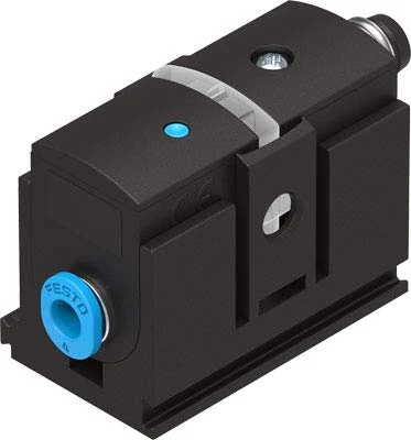 Festo 542886 Model SDE5-V1-O1-Q6-P-M8 Pressure Sensor