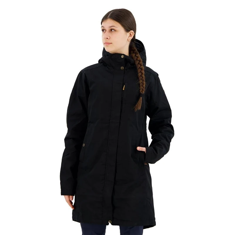 Fjällräven Womens Kiruna Padded Parka W Sport Jacket, Black, S EU