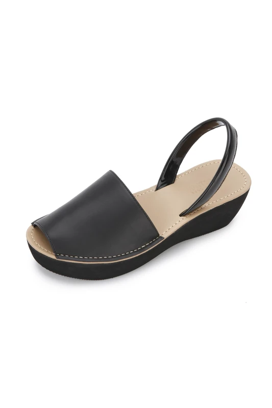 Kenneth Cole Reaction Women's FINE Glass Wedge Sandal, Black, 3 UK - Image 1
