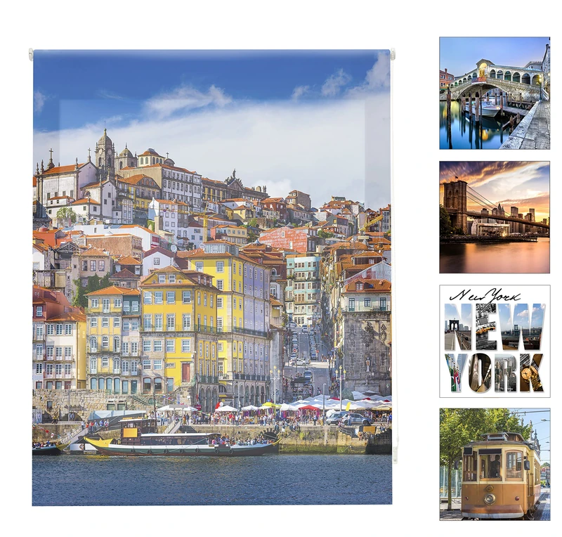 blindecor Digital Roller – Roller Translucent, Digital Print 130 x 180 cm