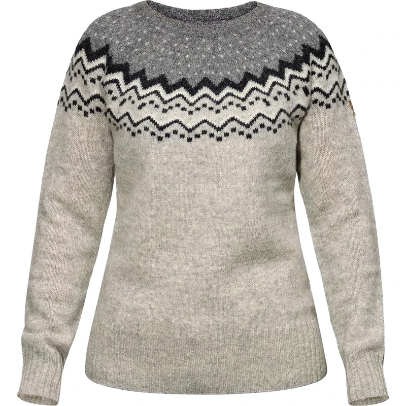 Fjallraven Women's Ã–vik Knit Sweater Sweatshirt, Grey, S UK