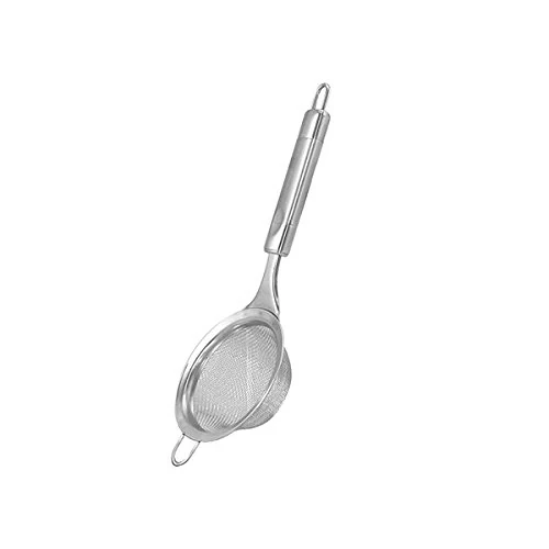 Home Bon Apetit Strainer - 10 cm Glass and Steel Sieve