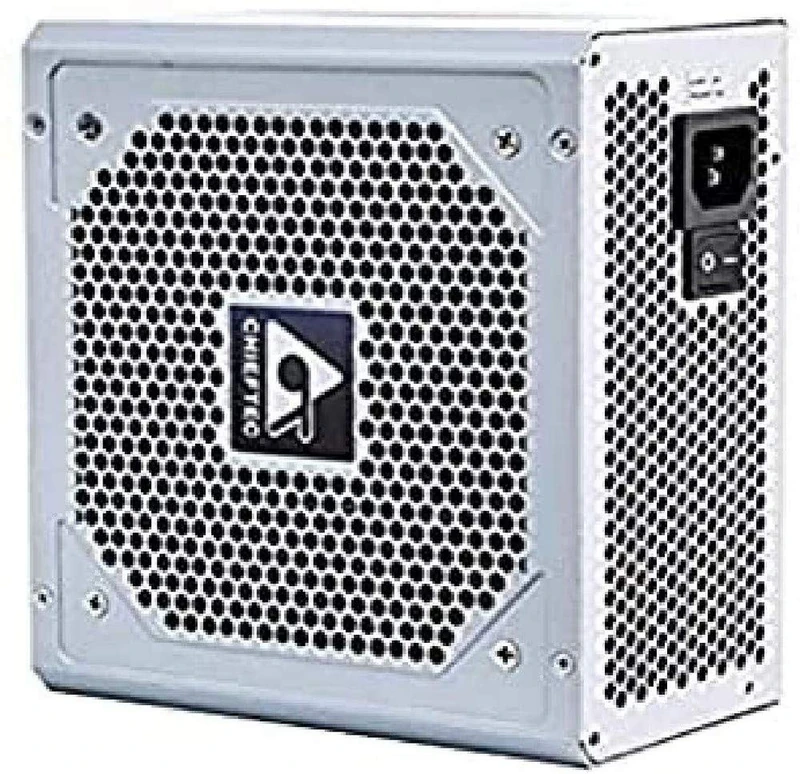 Chieftec GPC-600S Power Supply 600 W PS/2 Silver - Power Supply (600 W, 230 V, 50 Hz, 6.3 A, Active, 120 W)