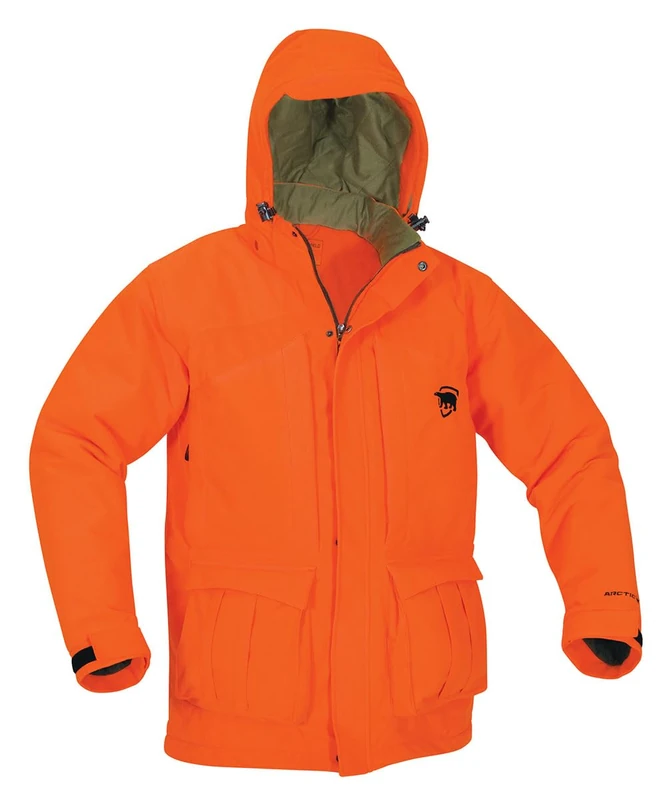 ArcticShield Onyx-Arctic Shield-X-System Unisex Classic elite parka, Blaze Orange, Large - Image 1