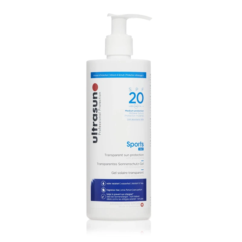 ultrasun 20SPF Sports 400 ml, clear, Unscented, 400 ml