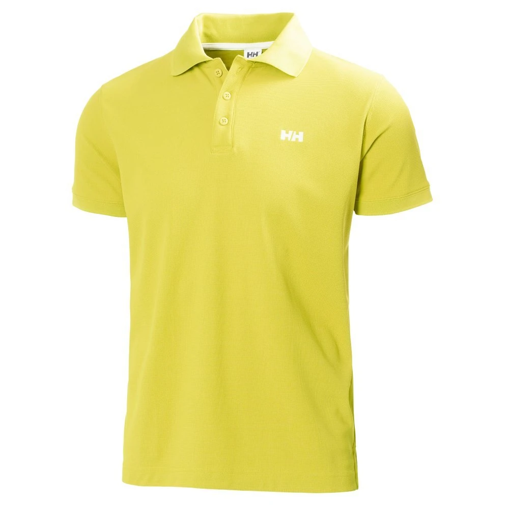Helly Hansen Men's Drift Line Polo T-Shirt - 286 ELECTRIC YELLOW, X-Large